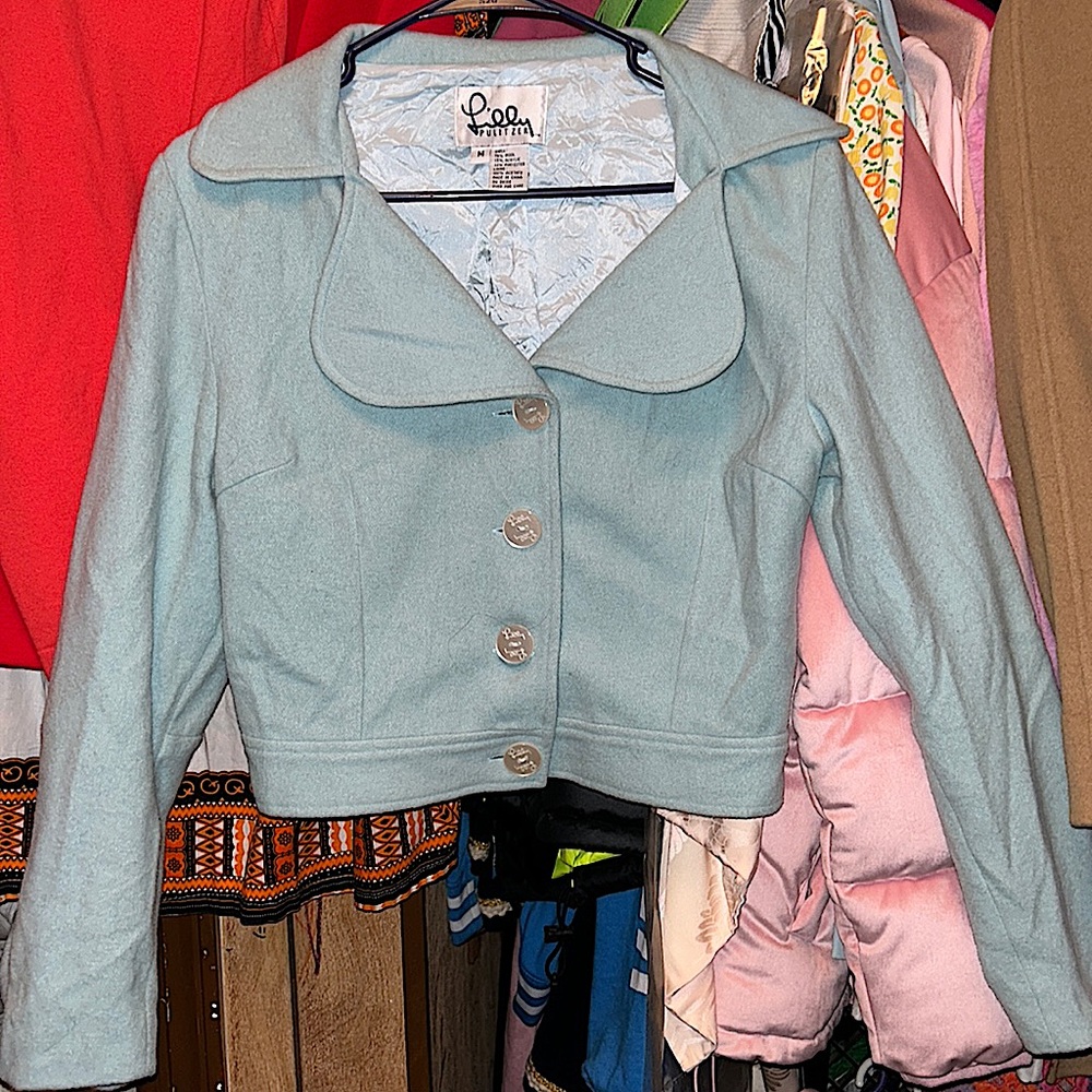 Lilly Pulitzer Seafoam Jacket